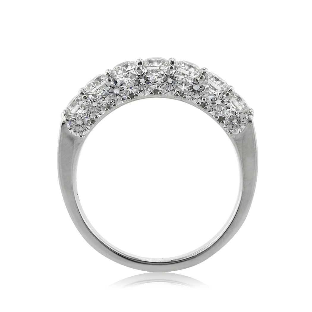 2.00ct Round Brilliant Cut Diamond Three-Sided Ring