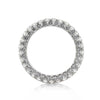 3.25ct Round Brilliant Cut Diamond Three-Sided Eternity Band