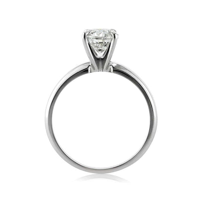 1.01ct Round Brilliant Cut Diamond Solitaire Engagement Ring