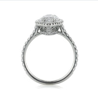 4.10ct Marquise Cut Diamond Engagement Ring