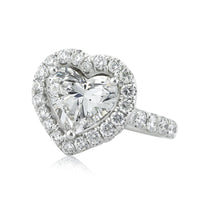 5.13ct Heart Shaped Diamond Engagement Ring
