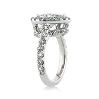 5.13ct Heart Shaped Diamond Engagement Ring