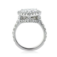 5.13ct Heart Shaped Diamond Engagement Ring