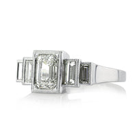 1.83ct Emerald Cut Diamond Engagement Ring