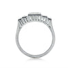 1.83ct Emerald Cut Diamond Engagement Ring