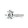 1.26ct Oval Cut Diamond Solitaire Engagement Ring