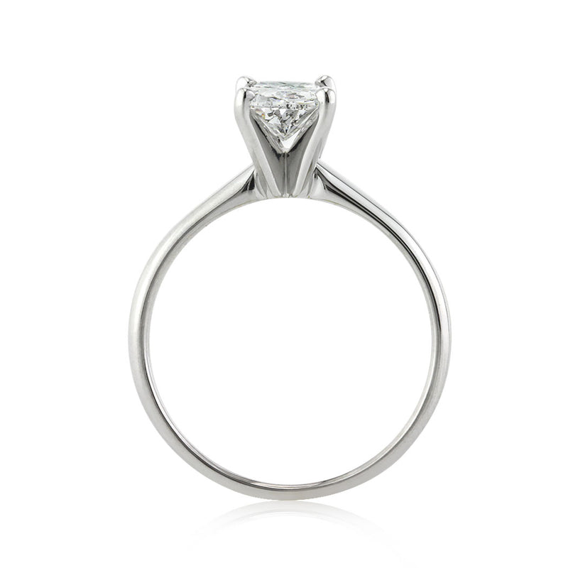 1.26ct Oval Cut Diamond Solitaire Engagement Ring
