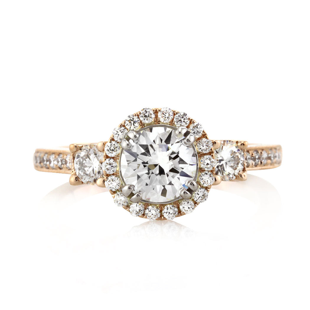 1.35ct Round Brilliant Cut Diamond Engagement Ring
