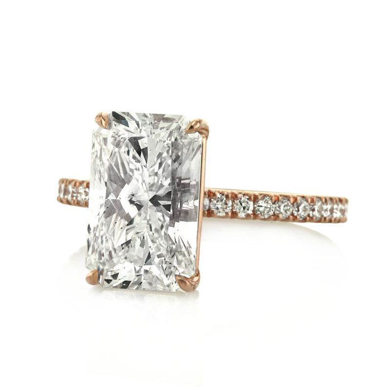 5.03ct Radiant Cut Diamond Engagement Ring