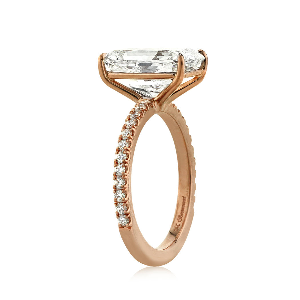 5.03ct Radiant Cut Diamond Engagement Ring