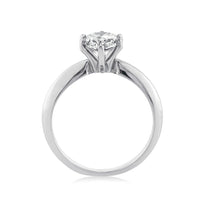 1.07ct Pear Shaped Diamond Solitaire Engagement Ring