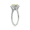 1.21ct Fancy Yellow Cushion Cut Diamond Tiffany Engagement Ring