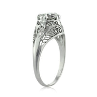 1.85ct Old European Cut Diamond Antique Engagement Ring