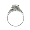 1.85ct Old European Cut Diamond Antique Engagement Ring