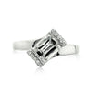 2.11ct Crisscut Diamond Engagement Ring