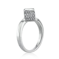 2.11ct Crisscut Diamond Engagement Ring