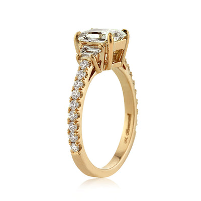 2.26ct Radiant Cut Diamond Engagement Ring