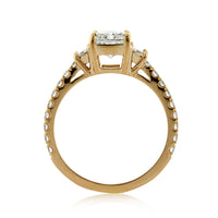 2.26ct Radiant Cut Diamond Engagement Ring