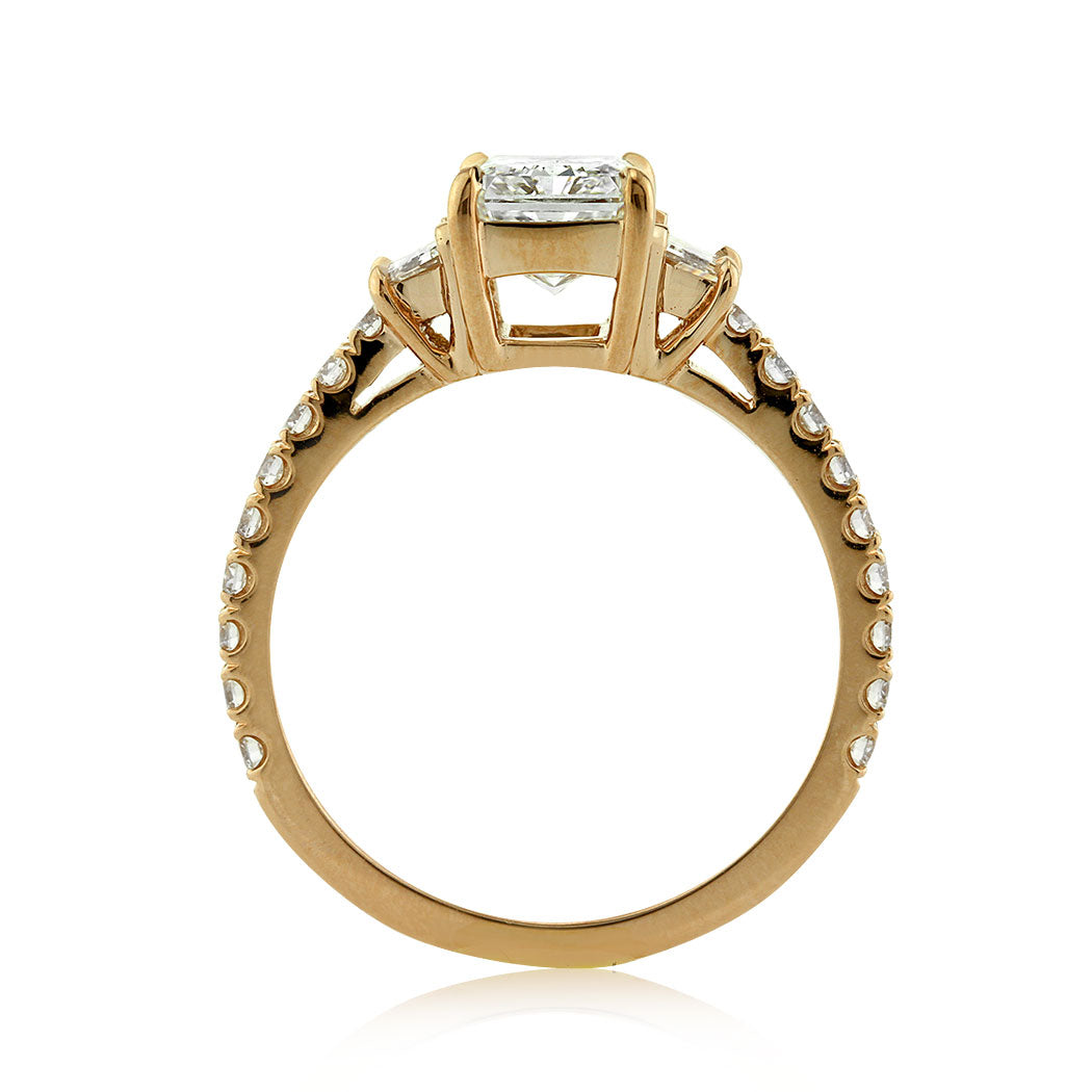 2.26ct Radiant Cut Diamond Engagement Ring