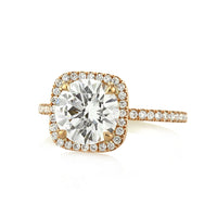 2.68ct Round Brilliant Cut Diamond Engagement Ring