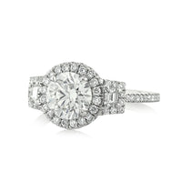 2.26ct Round Brilliant Cut Diamond Engagement Ring
