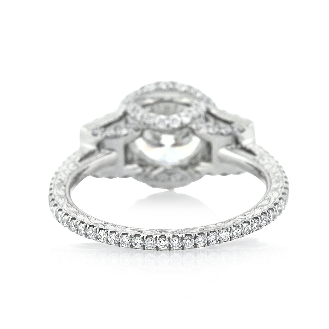 2.26ct Round Brilliant Cut Diamond Engagement Ring