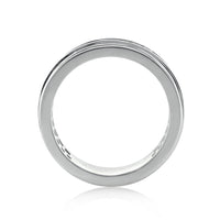 2.95ct Round and Baguette Cut Diamond Wedding Band