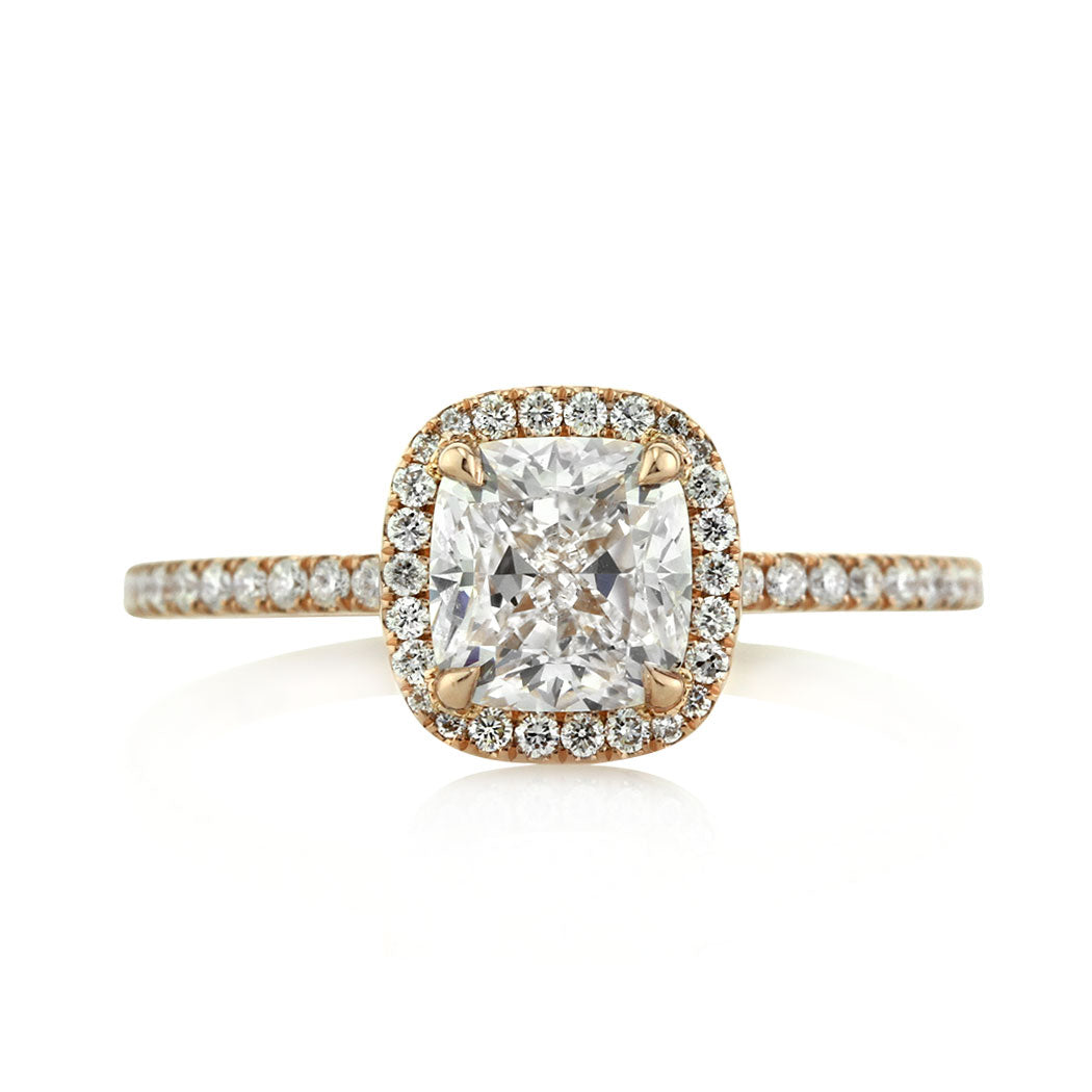 1.85ct Cushion Cut Diamond Engagement Ring