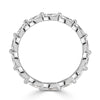 1.00ct Marquise Cut Diamond Eternity Band in Platinum
