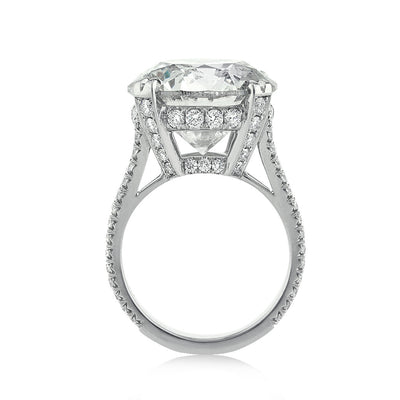 14.53ct Round Brilliant Cut Diamond Engagement Ring