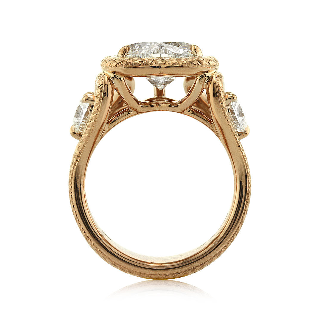 2.81ct Heart Shaped Diamond Engagement Ring