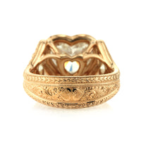 2.81ct Heart Shaped Diamond Engagement Ring