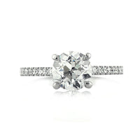2.31ct Old European Cut Diamond Engagement Ring