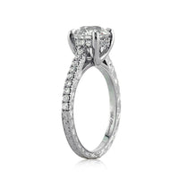 2.31ct Old European Cut Diamond Engagement Ring