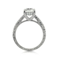 2.31ct Old European Cut Diamond Engagement Ring