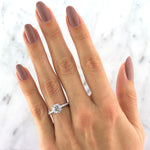 2.31ct Old European Cut Diamond Engagement Ring