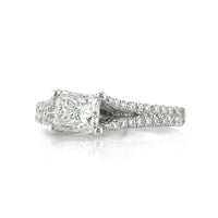 1.57ct Princess Cut Diamond Engagement Ring