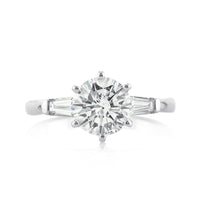1.91ct Round Brilliant Cut Diamond Engagement Ring