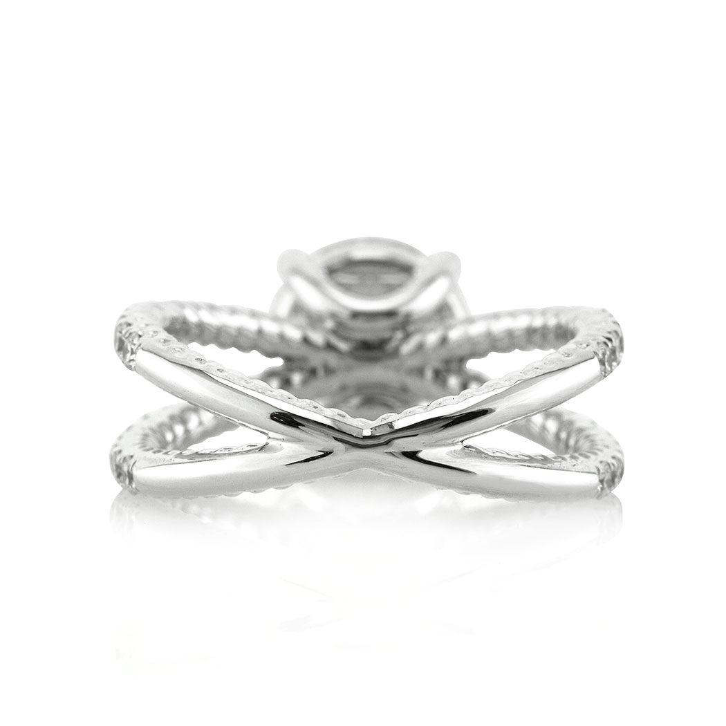 3.36ct Round Brilliant Cut Diamond Engagement Ring