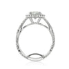 3.07ct Marquise Cut Diamond Infinity Engagement Ring