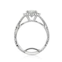 3.07ct Marquise Cut Diamond Infinity Engagement Ring