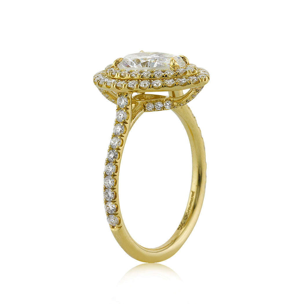 1.99ct Pear Shaped Diamond Engagement Ring