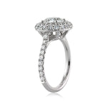 3.01ct Round Brilliant Cut Diamond Engagement Ring