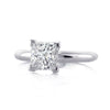 1.21ct Princess Cut Diamond Solitaire Engagement Ring