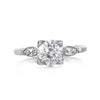 1.47ct Old European Cut Diamond Vintage Engagement Ring