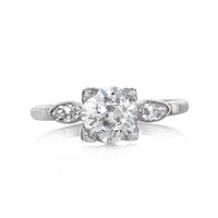 1.47ct Old European Cut Diamond Vintage Engagement Ring