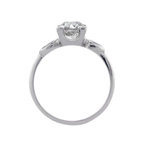1.47ct Old European Cut Diamond Vintage Engagement Ring