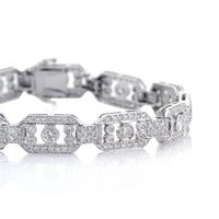 2.75ct Round Brilliant Cut Diamond Link Bracelet