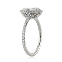 1.46ct Pear Shaped Diamond Engagement Ring