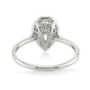 1.46ct Pear Shaped Diamond Engagement Ring